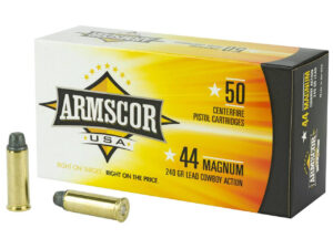 Armscor .44 Magnum Cowboy Action 240gr Lead (50rd)