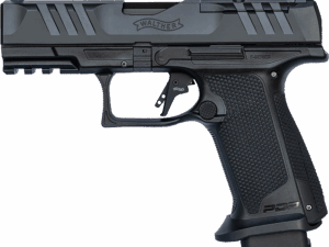 Walther Arms PDP F-Series Pro 9mm Luger 10+1 4" Optic Ready Steel Slide, Black Polymer Frame w/Picatinny Rail