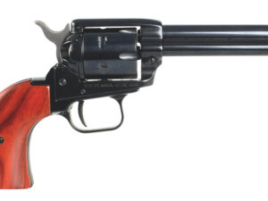 Heritage Mfg Rough Rider 22 LR 6 Shot, 4.75" Black Steel Barrel, Cocobolo Grip, Hammer/Thumb Safety, Exposed Hammer