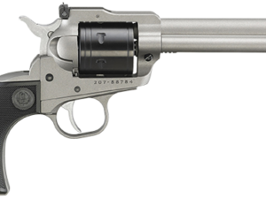 Ruger Super Wrangler 22 LR/22 WMR 6 Shot 5.50" Silver Cerakote Steel Barrel & Frame