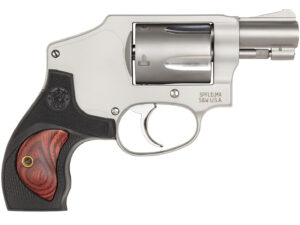 Smith & Wesson PC Model 642 J-Frame 38 S&W Spl +P 5 Shot 1.88" Stainless Barrel, Matte Silver Aluminum Frame, Concealed Hammer